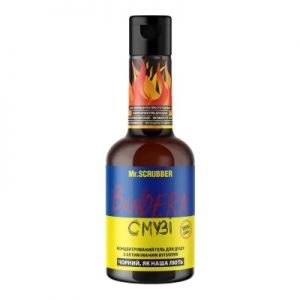 Концентрований гель для душу з активованим вугіллям Bandera смузі Mr.SCRUBBER