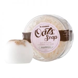 Мило-скраб для обличчя з вівсяними пластівцями Oats Soap Mr.SCRUBBER