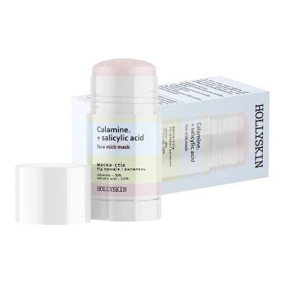 Маска-стік від прищів і висипань Calamine + Salicylic Acid 50 г, HOLLYSKIN 
