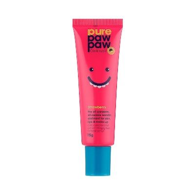  Відновлюючий бальзам для губ «Полуничний смузі» Pure Paw Paw Ointment Strawberry, 15г