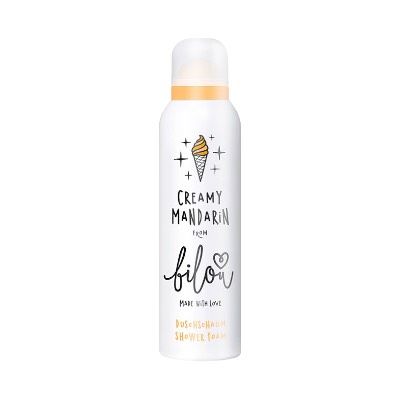  Пінка для душу «Вершковий мандарин» Bilou Creamy Mandarin Shower Foam, 200мл