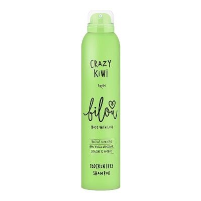 Сухий шампунь для волосся «Солодкий ківі та пелюстки троянд» Bilou Crazy Kiwi Dry Shampoo, 200мл