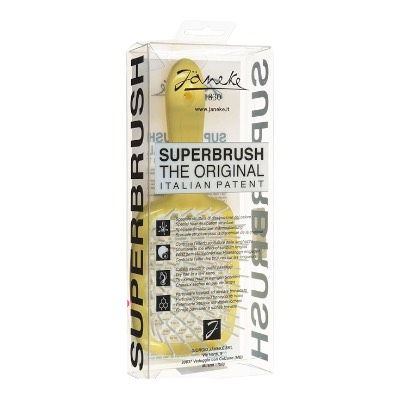 Гребінець для волосся Janeke Superbrush Yellow White