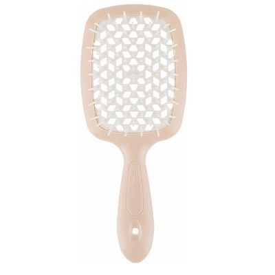 Гребінець для волосся Janeke Superbrush Beige White