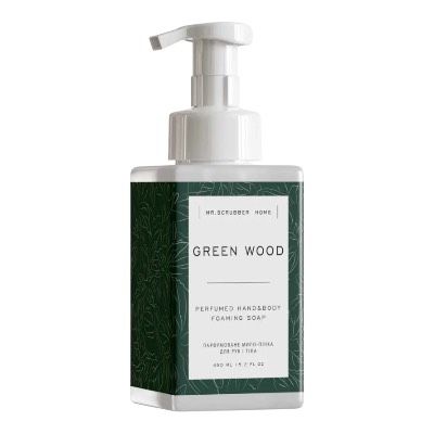 Парфумоване мило-пінка для рук і тіла Green wood, 450 ml Mr.SCRUBBER