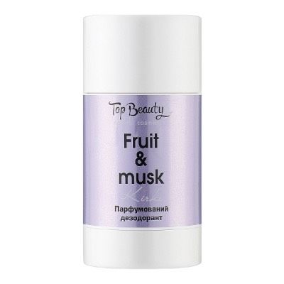 Дезодорант парфумований з пробіотіком Fruit musk 50мл TOP BEAUTY