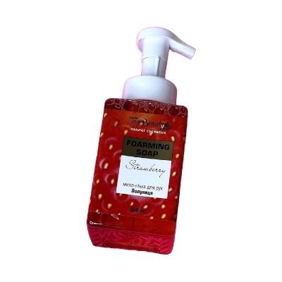 Мило-пінка для миття рук "Полуниця" 450 мл Top Beauty