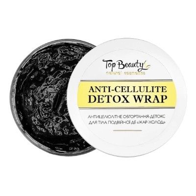 Антицелюлітне обгортання "Detox" подвійної дії жар-холод 250 мл Top Beauty