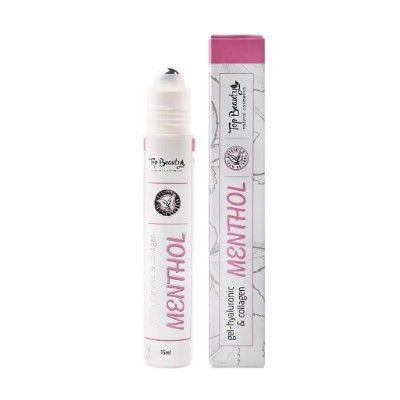 Ролик під очі Ментол (рідкі патчі) 15 мл, Top Beauty
