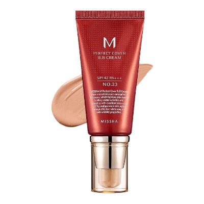 Зволожуючий та матуючий BB крем для обличчя "Perfect Cover BB Cream" SPF 42 №23, 50мл Missha