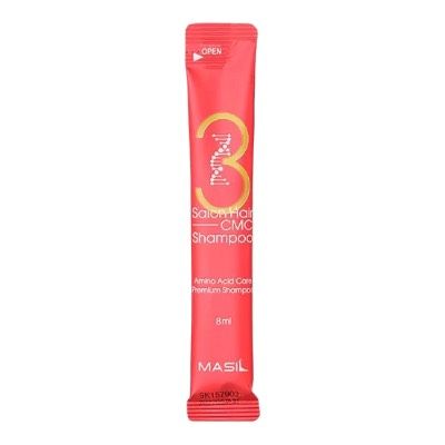  Відновлюючий шампунь із амінокислотами Masil 3 Salon Hair CMC Shampoo, 8мл