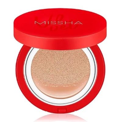 Тональный кушон с матовым финишем Velvet Finish Cushion SPF 50+ PA+++ №21, 15г Missha 