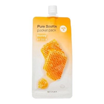 Маска для обличчя Pure Source Pocket Pack Honey Нічна з медом10 мл, Missha 