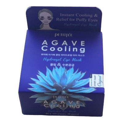 Охолоджуючі гідрогелеві патчі з екстрактом агави Agave Cooling Hydrogel Eye Mask Patch 60 шт, Petitfee 