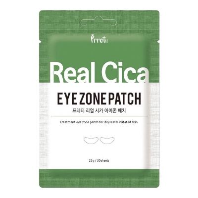 Тканинні патчі під очі для проблемної шкіри Real Cica Eye Zone Patch 30 шт (15пар) PRRETI 
