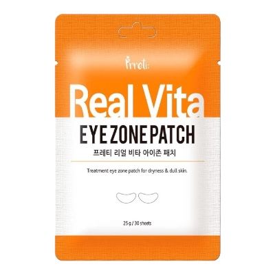 Тканинні патчі для зони навколо очей Real Vita Eye Zone Patch 30 шт (15пар) PRRETI 