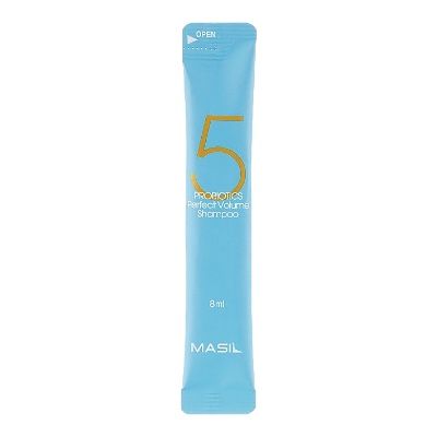 Шампунь для об'єму волосся з пробіотиками Masil 5 Probiotics Perfect Volume Shampoo, 8мл