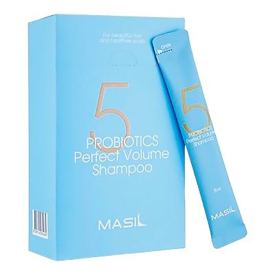  Шампунь для об'єму волосся з пробіотиками Masil 5 Probiotics Perfect Volume Shampoo, 20шт по 8мл