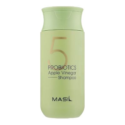  Шампунь для волосся від лупи з яблучним оцтом Masil 5 Probiotics Apple Vinegar Shampoo, 150мл