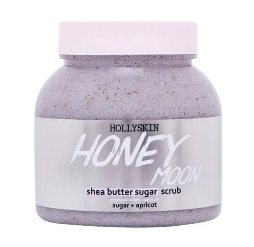 Цукровий скраб з олією ши і перлітом Honey Moon 350 г, HOLLYSKIN 