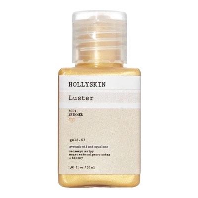 Шиммер Luster gold. 03 (travel size) 30 ml, HOLLYSKIN 